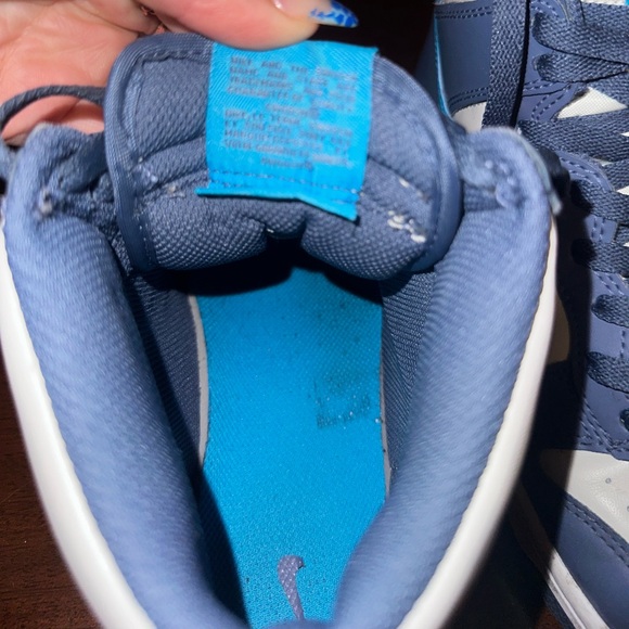 Nike Dunk High GS ‘Light Bone Diffused Blue’ - Picture 6 of 7